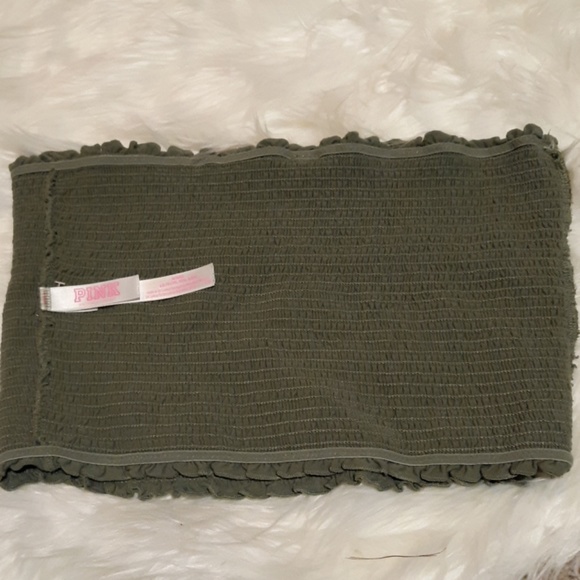 Victoria secret forest green crop top - Picture 3 of 4